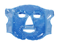 Blue gel cooling face mask for skincare