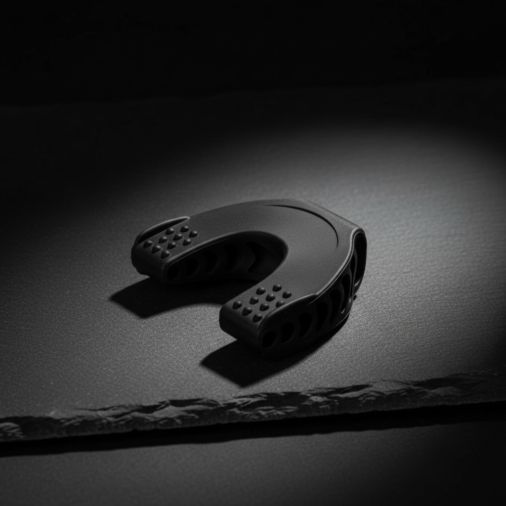The Jawline Trainer on dark slate studio backdrop