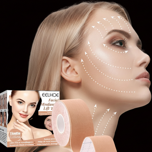Facial Myofascial Lift Tape - No Before/After